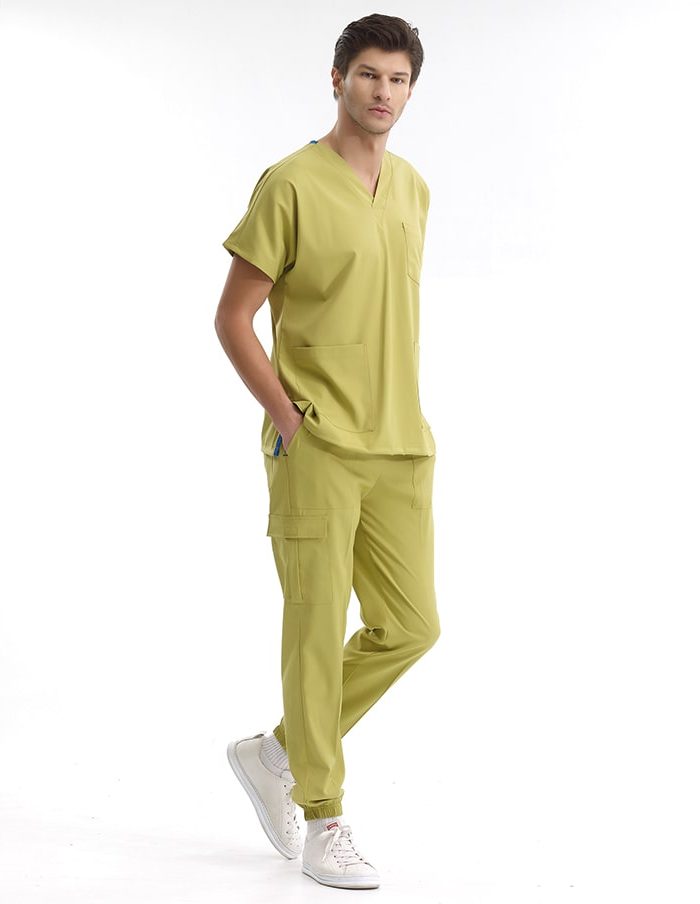 Медицински екип JOGGER LIKRA – Светло фъстъчено зелен