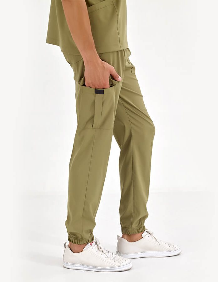 Медицинският екип BASIC LUKS LIKRA - Хаки