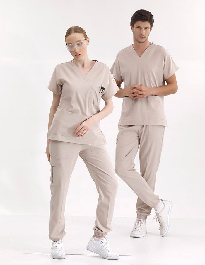 Медицински екип JOGGER LIKRA - Крем