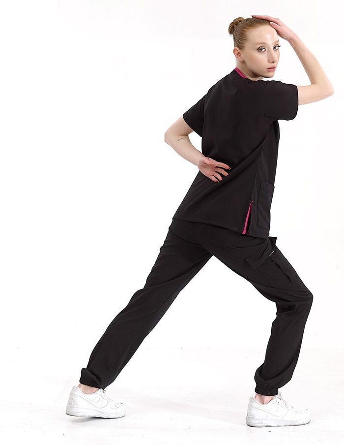 Медицински екип JOGGER LIKRA – Черен