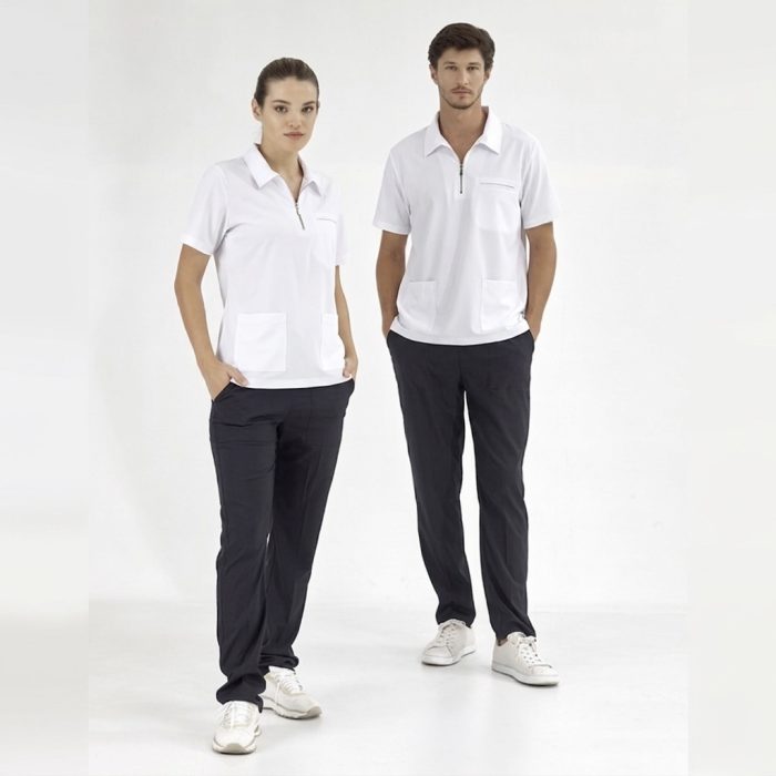 Медицинският екип POLO LUKS LIKRA – Бял