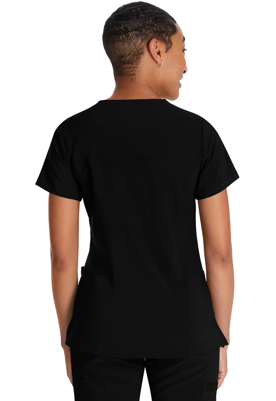 Дамска медицинска туника Dickies DKE 625 ЧЕРЕН - Essentials - Image 3