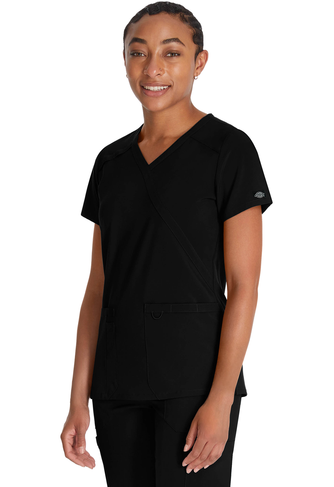 Дамска медицинска туника Dickies DKE 625 ЧЕРЕН - Essentials - Image 2
