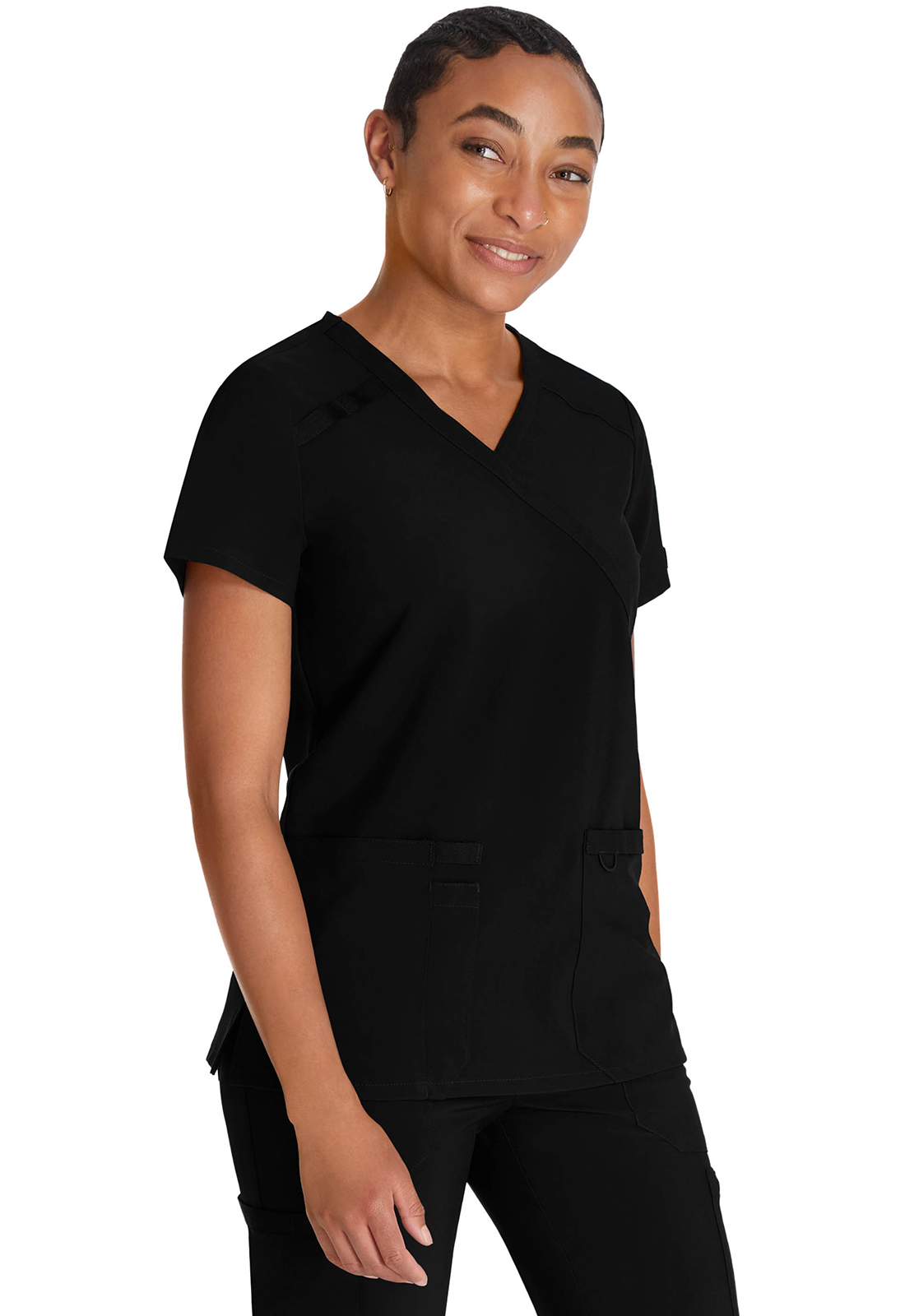 Дамска медицинска туника Dickies DKE 625 ЧЕРЕН - Essentials