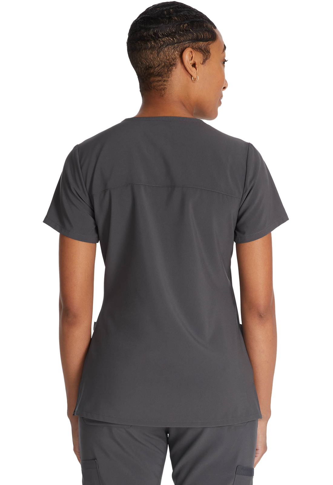 Дамска медицинска туника Dickies DKE 625 ГРАФИТЕН- Essentials - Image 4