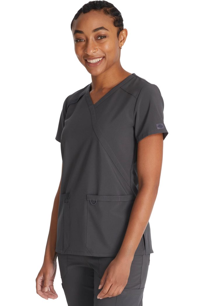 Дамска медицинска туника Dickies DKE 625 ГРАФИТЕН- Essentials
