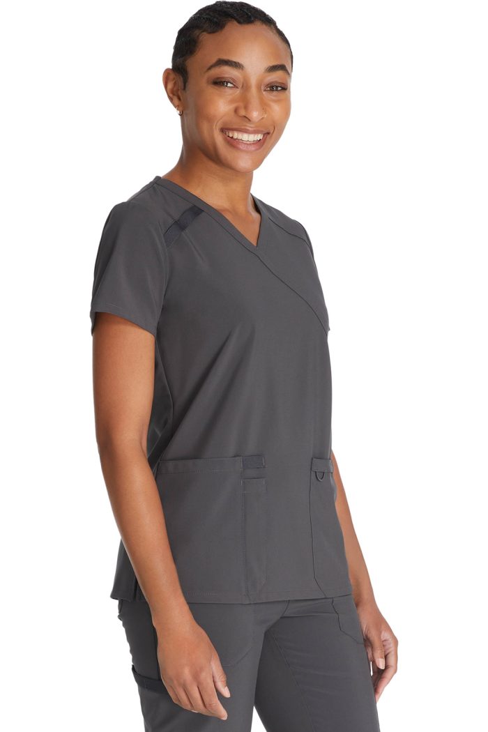 Дамска медицинска туника Dickies DKE 625 ГРАФИТЕН- Essentials