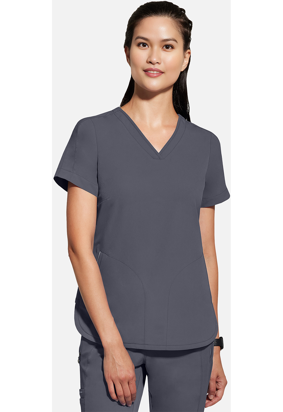Дамска медицинска туника HHE 2285 СИВ - Skyler Top