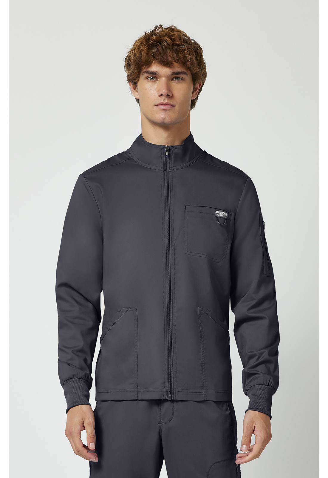 Унисекс яке CK WWE320 BLK REVOLUTION Сив – Modern Fit - Image 5